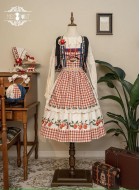 Miss Point Apple Garden Long Skirt(Reservation/Full Payment Without Shipping)